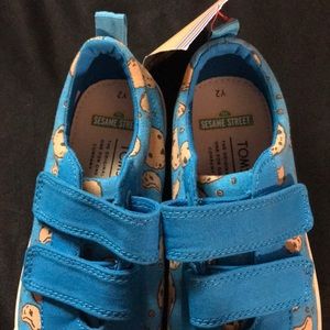 TOMS Toddler Boys Luca Cookie Monster Slip On Sneakers belk TOMS Toddler Boys Luca Cookie Monster Slip On Sneakers belk